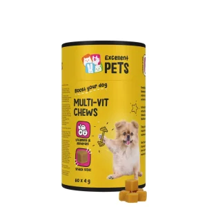 excellent pets multi-vit 60 броя меки дъвчащи лакомства за кучета - продукт