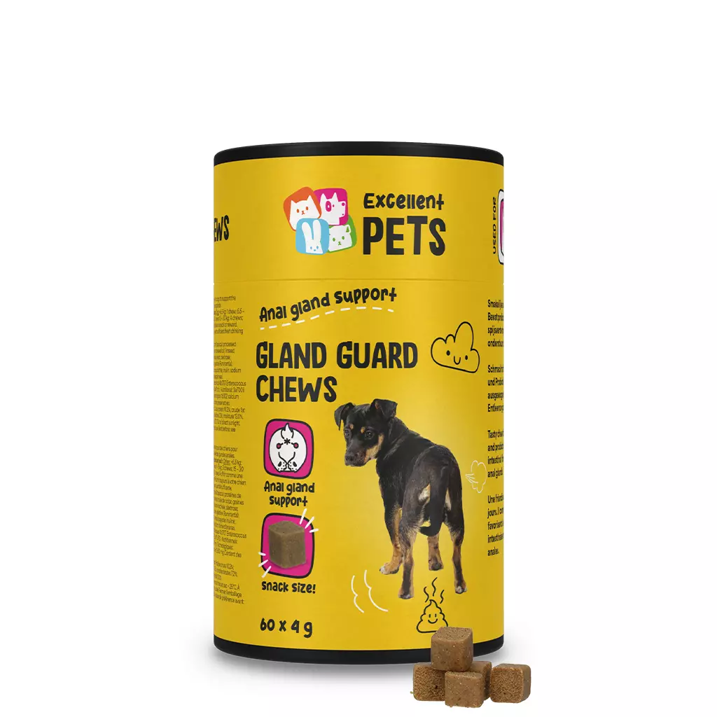 лакомства за кучета excellent pets gland guard exce5040a 60 броя - снимка продукт