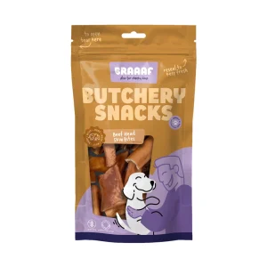 парчета телешка кожа braaaf серия butchery braa300038 - снакс за кучета - снимка опаковка