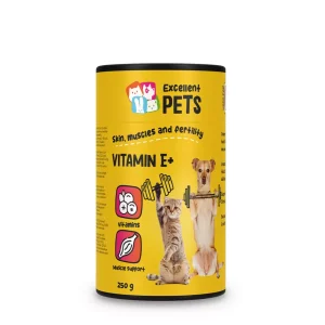 витамин e+ за кучета и котки excellent pets 250 г - продукт