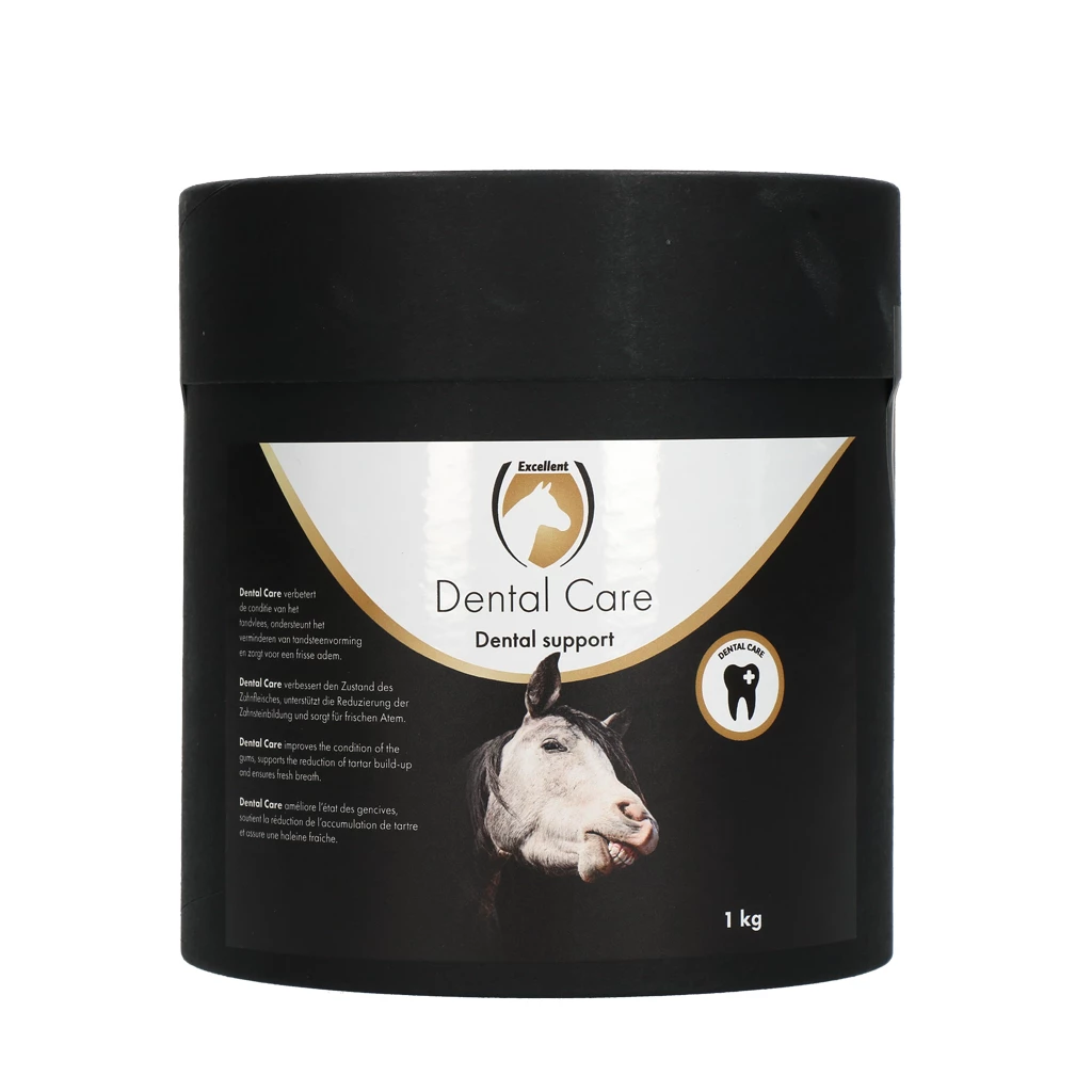 грижа за здрави зъби и венци excellent horse dental care 1 кг - хранителна добавка за коне
